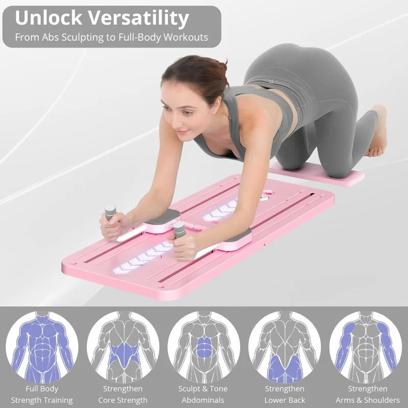 Pilates Reformer Foldable – VETETIMA GLOW LINE