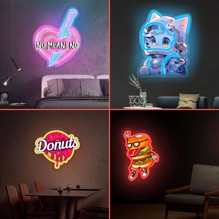 Logo juaj LED Neon të personalizuara