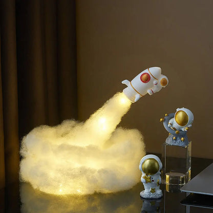 🚀 DIY Llambë Raketë me Astronaut