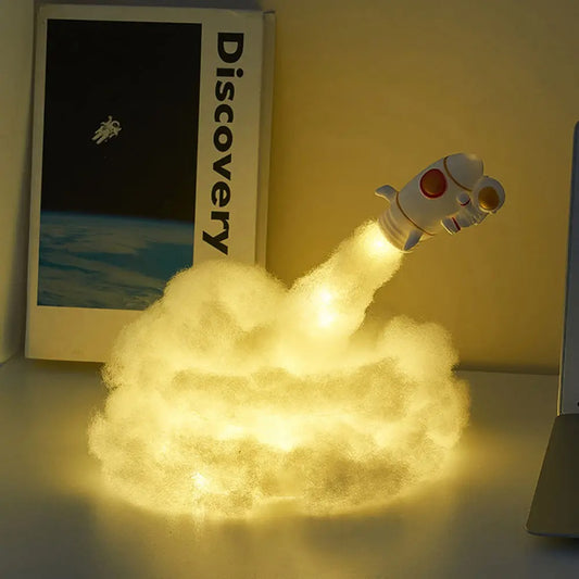 🚀 DIY Llambë Raketë me Astronaut