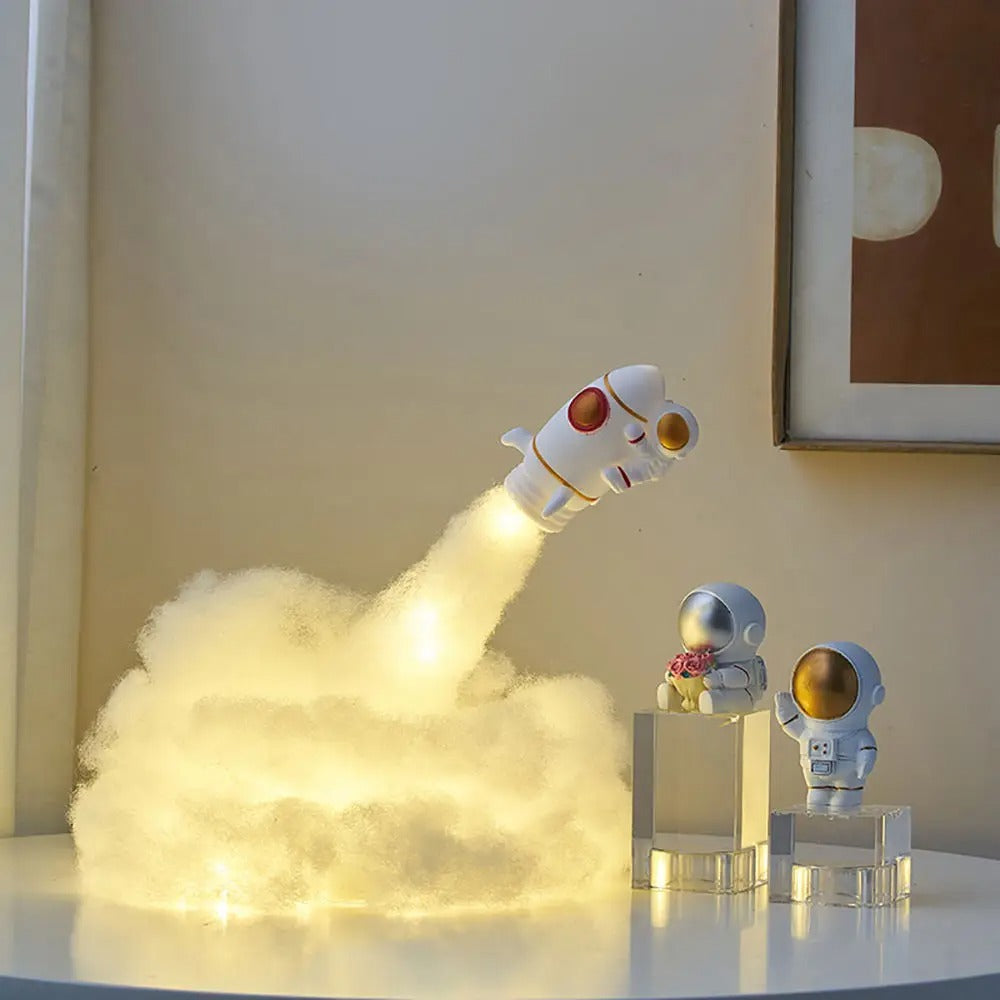 🚀 DIY Llambë Raketë me Astronaut