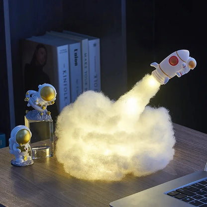 🚀 DIY Llambë Raketë me Astronaut