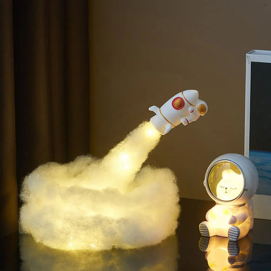 🚀 DIY Llambë Raketë me Astronaut