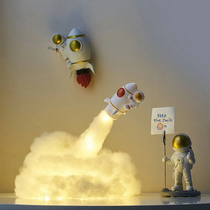 🚀 DIY Llambë Raketë me Astronaut