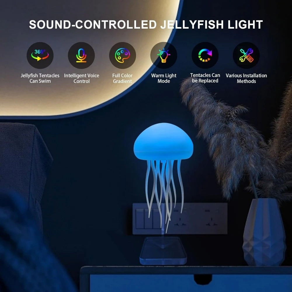 🌊 Llambë LED Meduzë